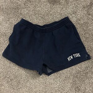 Brandy Melville  Dark Blue Casual Shorts